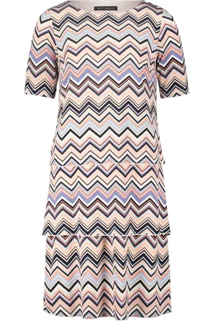Betty Barclay Kleedjes, Dames, Veelkleurig, XL, Bloemen Jurk Kort Mouw