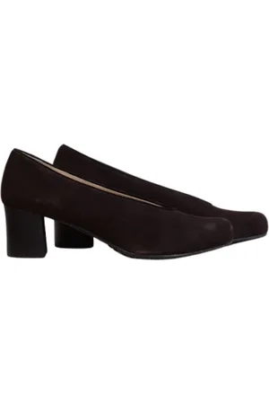 Brunate Schoenen, Dames, Bruin, 39 EU, Suède, Elegante Suède Pump in Donkerbruin