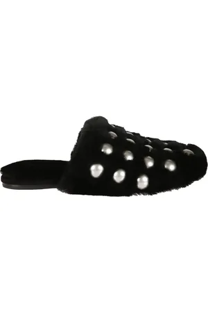 Alexander Wang Schoenen, Dames, Zwart, 36 1/2 EU, Stijlvolle Ciabatta Sandalen