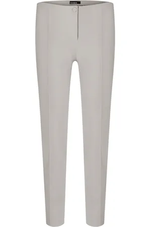 Cambio Broeken, Dames, , M, Katoen, Slim-fit Broeken
