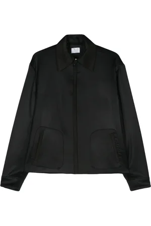 Winnie NY Jassen, Heren, Zwart, L, Wol, Zwarte Anthony Blouson Jas