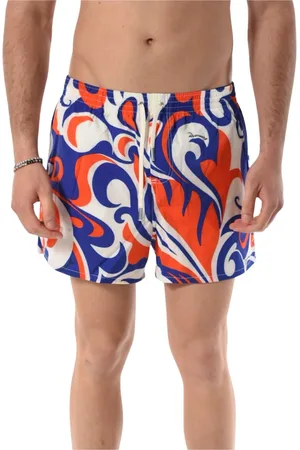 Dsquared2 Badkleding, Heren, Veelkleurig, S, Polyester, Boxershorts met all-over print