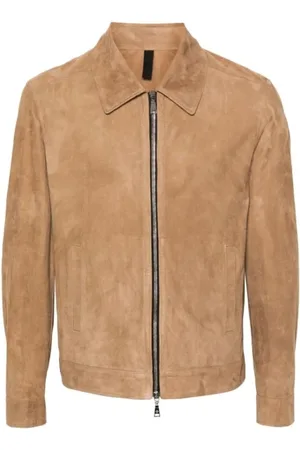 TAGLIATORE Jassen, Heren, , L, Leer, Leren Jas - Jaxon Stijl