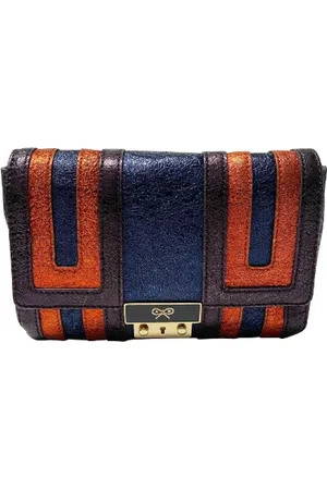 Anya Hindmarch Pre-owned, Dames, Veelkleurig, ONE Size, Leer, Pre-owned Leather clutches