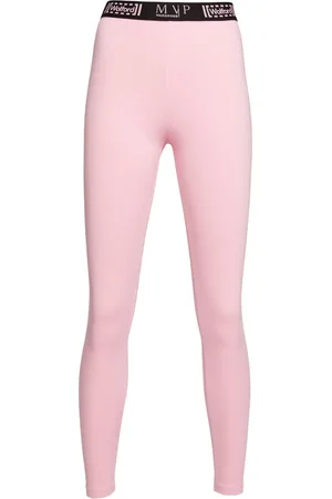 MVP Wardrobe Broeken, Dames, Roze, S, Wol, Gestructureerde Baily Leggings