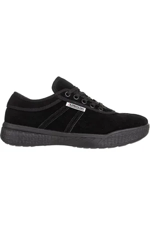 Kawasaki Schoenen, Heren, Zwart, 38 EU, Suède, Suede Chunky Sneakers