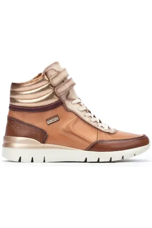 Pikolinos Schoenen, Dames, Veelkleurig, 38 EU, Stijlvolle High-Top Sneakers