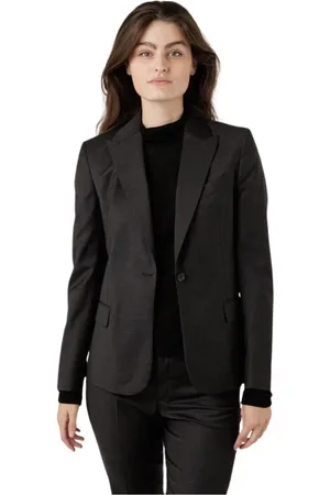 Filippa K Jassen, Dames, Grijs, S, Wol, Cool Wool Blazer