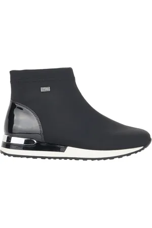 Remonte Schoenen, Dames, Zwart, 38 EU, Zwarte Casual Enkellaarsjes