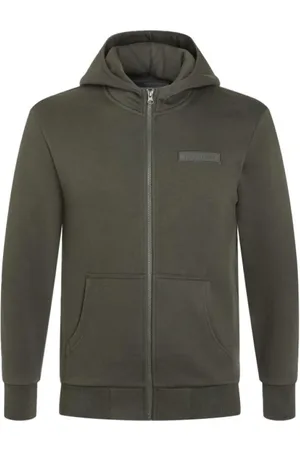 Peak Performance Sweatshirts & Hoodies, Heren, Groen, M, Stijlvolle Zip Hood Sweatshirt