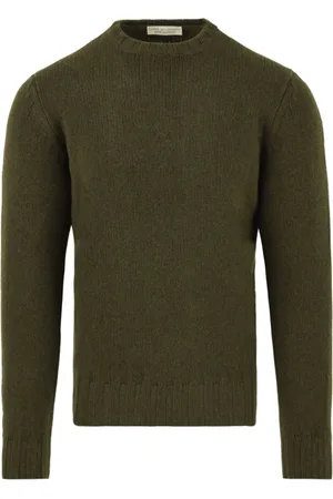 FILIPPO DE LAURENTIIS Truien, Heren, Groen, L, Ronde hals gebreide kleding - Model Gc 3Ml Ec 4R