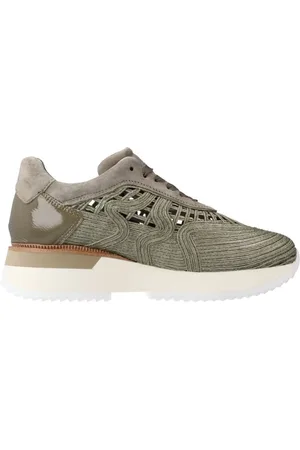 Alpe Schoenen, Dames, Groen, 39 EU, Stijlvolle Damessneakers