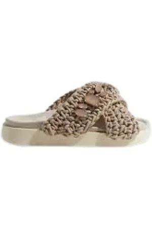 INUIKII Schoenen, Dames, , 36 EU, Leer, Stijlvolle Slippers voor Dagelijks Comfort