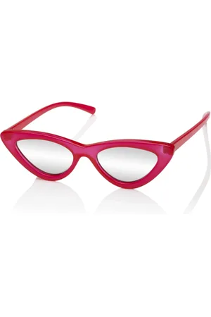 Le Specs Accessoires, Dames, Rood, ONE Size, Stijlvolle zonnebril voor vrouwen