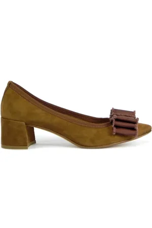 Belle Schoenen, Dames, Bruin, 39 EU, Elegante Hoogwaardige Pumps