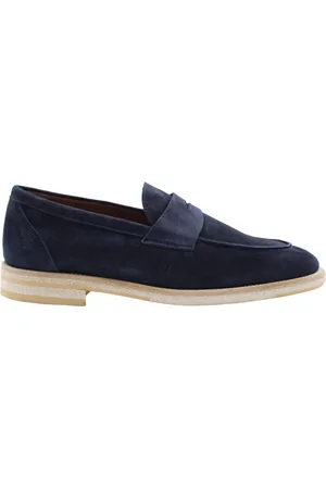 Flecs Schoenen, Heren, Blauw, 42 EU, Sauvignon Moccasin Loafers