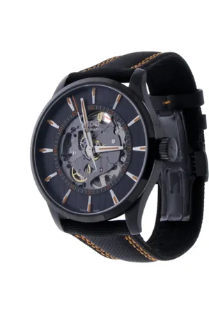 MIDO Accessoires, Dames, Zwart, ONE Size, Stijlvol Automatisch Dameshorloge
