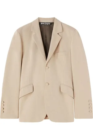 Palm Angels Jassen, Heren, , S, Katoen, Retro Blazer