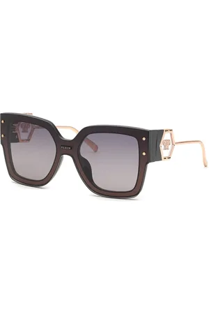 Philipp Plein Accessoires, Dames, Zwart, ONE Size, Rose Venus Zonnebril