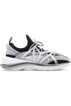 Jimmy Choo Schoenen, Heren, Veelkleurig, 44 EU, Leer, Kalfsleren Lage Sneakers