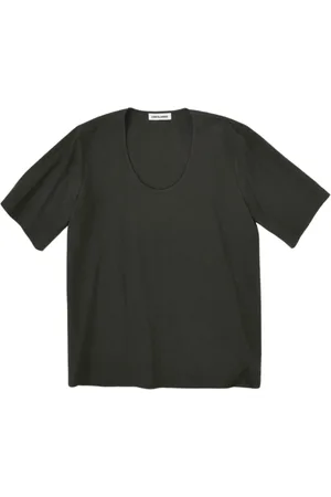 Low Classic Tops, Dames, Grijs, S, Stijlvolle korte mouwen top voor Aw 22