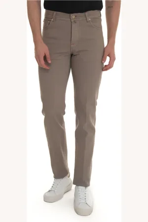 Kiton Jeans, Heren, , W32, Denim, Stijlvolle Slim-Fit Denim Jeans