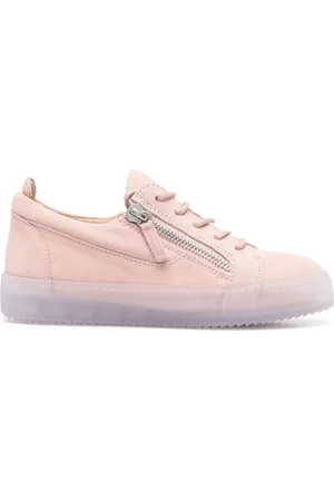 Giuseppe Zanotti Schoenen, Dames, , 37 1/2 EU, Gesloten Platte Sneakers Stijlvol Comfort