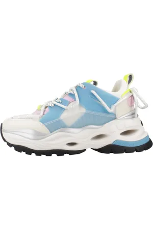 Buffalo Schoenen, Dames, Veelkleurig, 38 EU, Stijlvolle Vetersneakers voor Vrouwen