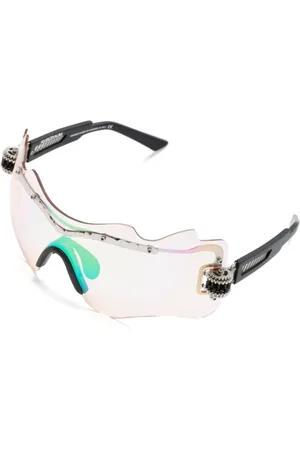 KUBORAUM Accessoires, unisex, Grijs, ONE Size, Zilveren Zonnebril voor Dagelijks Gebruik