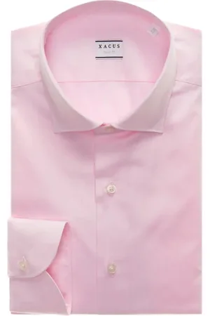 Xacus Overhemden, Heren, Roze, 6Xl, Formeel Overhemd Upgrade voor Mannen