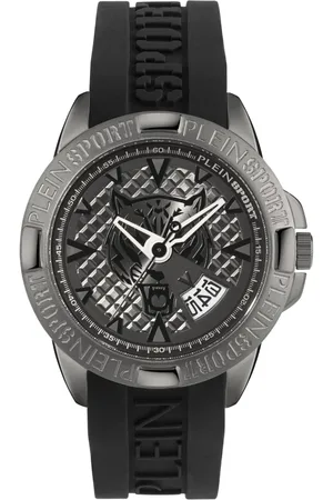 Philipp Plein Accessoires, Heren, Grijs, ONE Size, Touchdown Horloge