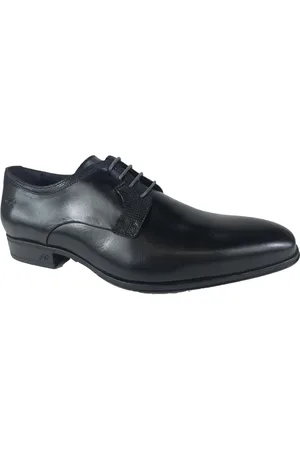 Fluchos Schoenen, Heren, Zwart, 45 EU, Stijlvolle Business Schoenen voor Mannen