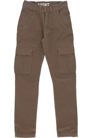 Alpha Industries Jeans, Heren, Bruin, W36, Taupe Streetwear Agent Pant