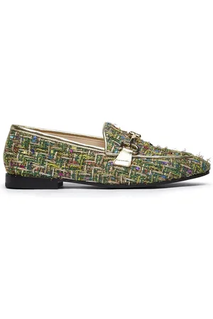 Fabi Schoenen, Dames, Groen, 36 EU, Mintgroene Mocassin Loafers