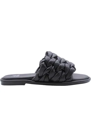 Bronx Schoenen, Dames, Zwart, 38 EU, Zomer Slipper voor Vrouwen