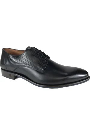 Ambiorix Schoenen, Heren, Zwart, 42 1/2 EU, Elegante Business Schoenen voor Mannen