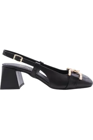 E mia Schoenen, Dames, Zwart, 36 EU, Statement Pumps voor Stijlvolle Look