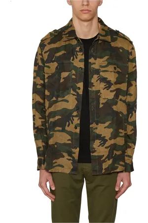 D.A. Daniele Alessandrini Overhemden, Heren, Groen, L, Stijlvolle Casual Overhemdencollectie