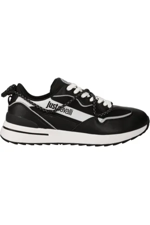 Roberto Cavalli Schoenen, Heren, Zwart, 41 EU, Noir CH H Sneakers voor Mannen