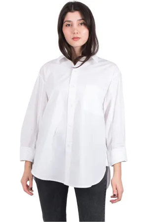 Citizens of Humanity Blouses & Shirts, Dames, Wit, M, Stijlvolle Damesoverhemden Collectie