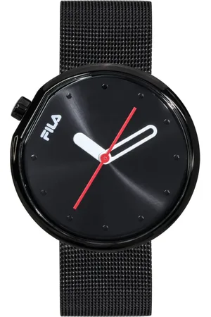 Fila Accessoires, unisex, Zwart, ONE Size, Sportief Unisex Horloge Stijlvol Model