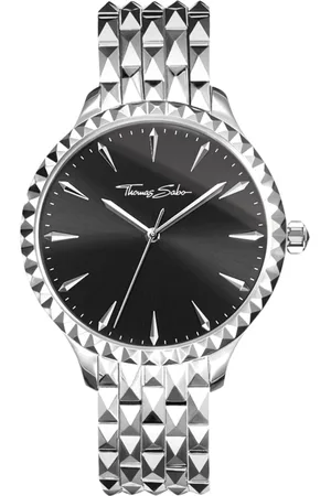 Thomas Sabo Accessoires, Dames, Grijs, ONE Size, Rebel at Heart Dameshorloge