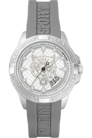 Philipp Plein Accessoires, Heren, Grijs, ONE Size, Touchdown Horloge