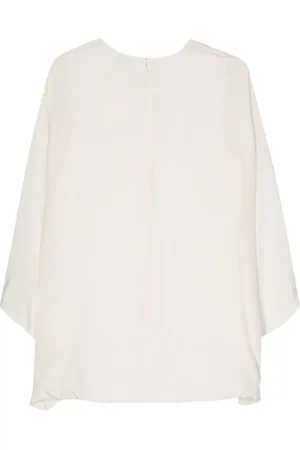 Rodebjer Blouses & Shirts, Dames, Wit, M, Stijlvolle Canvas Solha Blouse