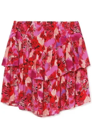 IRO Rokken, Dames, Roze, M, Stijlvolle Korte Rok
