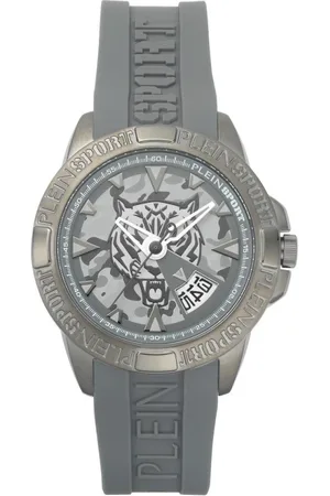 Philipp Plein Accessoires, Heren, Grijs, ONE Size, Touchdown Horloge