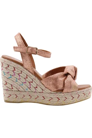 Viguera Schoenen, Dames, Bruin, 39 EU, Stijlvolle Wedge Sandalen