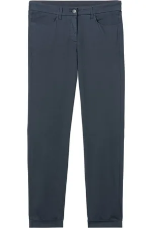 Luisa Cerano Jeans, Dames, Blauw, S, Katoen, Statement Skinny Jeans
