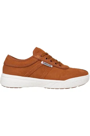 Kawasaki Schoenen, Heren, Bruin, 36 EU, Suède, Suede Chunky Sneakers