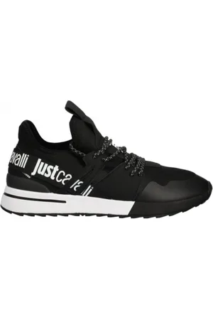 Roberto Cavalli Schoenen, Heren, Zwart, 44 EU, Noir CH H Sneakers voor Mannen